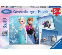 Ravensburger Puzzle 3x49 Ledus zeme - 092642