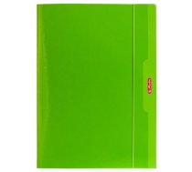 Herlitz Mape A4 Ar Gumiju Zaļš Color Blocking (174043)
