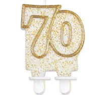Godan ĺšwieczka Numurs 70 Zĺ‚oty Kontur