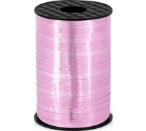 Party Deco Lenta Plastmasas Metalizēta Rozā, 5 Mm Universāls