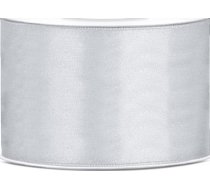 Party Deco Lenta Satīna, Sudraba, 50 Mm X 25 M Universāls
