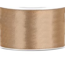 Party Deco Lenta Satīna, Jasnozłota, 38 Mm X 25 M Universāls