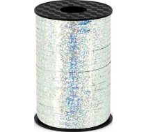 Party Deco Lenta Plastmasas Holograficzna Sudraba, 5 Mm Universāls