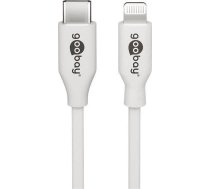 Kabelis Usb Goobay Usb-c - Lightning 2 M Balts (39448)
