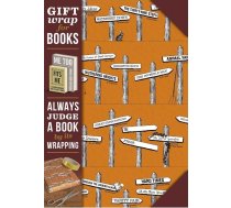 If Gift Wrap Papīrs Grāmatas Novel Signposts