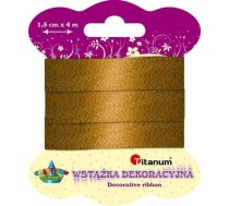 Titanum Lenta Metalizēta 15mm X 4m Zelta