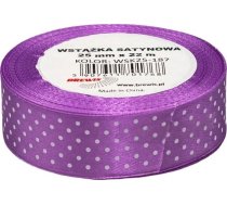 Brewis Lenta Satīna Brewis Punkti 25mm Wsk25-187 Brewis