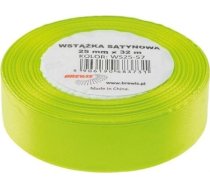Brewis Lenta Satīna Brewis 25mm/32mm Krāsa 57 Zaļš Neon Brewis