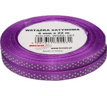 Brewis Lenta Satīna Brewis Punkti 6mm Wsk6-187 Brewis