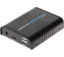 Sistēma Pārraides Signāla Av Signal Uztvērējs Extendera Hdmi+usb-ex-100/rx Signal