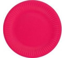 Godan šķīvji Papīra Vienkrāsains 18cm 6.gab