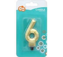Godan Svece Cipars 6 Diament 7,6cm