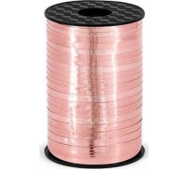 Partydeco Lenta Plastmasas, Rozā Zelta, 5mm/225m One Size
