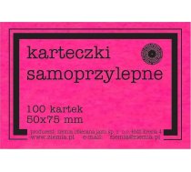 Apsolītā Zeme Līmlapiņas Fluo 50x75mm 100k Rozā