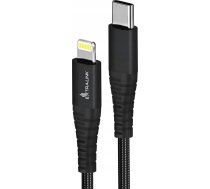 Kabelis Usb Extralink Usb-c - Lightning 2 M Melns (cabesl03)