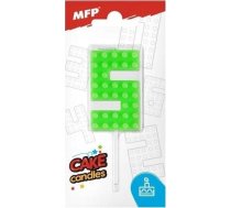 Mfp Paper Svece Do Tortu Nr 5 zaļš 8800099