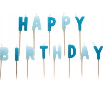 Amscan Sveces Dzimšanas Dienas Happy Birthday Debeszils 13 Burtu 551801