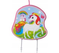 Amscan Svece Dzimšanas Dienas Figūriņa Unicorn Vienradzis 9904371