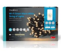 Ziemassvētku Rotājums Nedis Nedis Wifilx01w50 Apgaismojums Dekoratīvie Viegls ķede Dekorēšanai Balts 50 Lamp(y) Led 1,81 W G