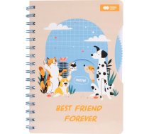 Happy Color Klade Uz Spirāles A5/80k Cat&dog Happy Color
