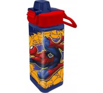 Kids Euroswan Ūdens pudele Kvadrātveida 500ml Pp Spiderman 843396 Kids Euroswan