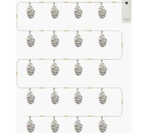 Ziemassvētku gaismas Sirius Molly Cone Snow, 20led, 2m+30 Cm