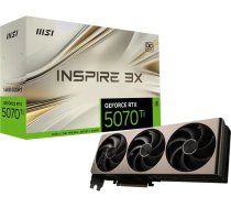Karte Grafiskā Msi Geforce Rtx 5070 Ti Inspire 3x Oc 16gb Gddr7 Dlss4