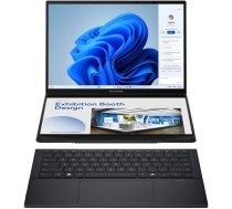 Notebook ASUS ZenBook Series DUO UX8406CA-PZ009W CPU Core Ultra U9-285H 2900 MHz 14" Touchscreen 2880x1800 RAM 32GB LPDDR5x SSD 2TB Intel Arc Graphics Integrated ENG Windows 11 Home Grey 1.65 kg 90NB14X1-M00820