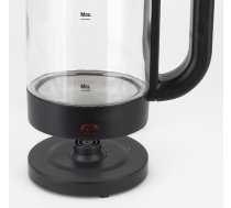 JATA HA702, 1.2 L, 1500 W, Black, Transparent, Glass, Overheat protection, Cordless