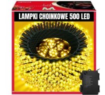 Ziemassvētku Gaismas Extralink Lampiņas Swiatelka Ziemassvētku 500led ārējie Iekšējā Balts Silts 35m