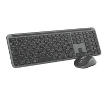 Datora tastatūra Logitech LOGITECH Signature Slim Combo MK950 for Business - GRAPHITE - US INT'L - 2.4GHZ/BT - INTNL-973