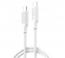 ātrs Kabelis 2x Usb Tips-c Kabelisis Stiprs ātra Uzlāde 60w 1m