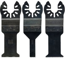 Dewalt Dewalt Aksesuāri Do Oscylacyjnego Instrumenti Wielofunkcyjnego (3 Cz. Komplekts Zāģripu Griešanai Koka, Koka Ar Naglām, Płyt G-k un Pcv) - Dt20713-qz
