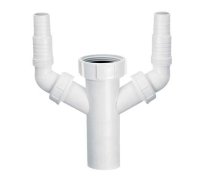 Sifons Mcalpine Pieslēgums Veļas Mašīnas Un Trauku Mazgājamās Mašīnas 6/4" X 40mm (hc14)