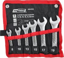 Awtools Awtools Atslēga Kombinētā Uzgriežņu īss Kpl. 6.gab. /8mm-19mm/ (8,10,13,15,17,19mm)