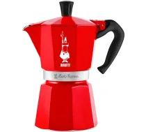 Bialetti Komplekts łamacza Orzechów Kafijas Kanna Moka Express 6tz + 2 Krūzes 300ml