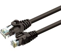 Zoy Kabelis Tīkla Ethernet Cat. 6 Utp Cca Melns 0.5m