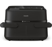 Philips 1000 Series Na150/00 Taukvāres katls Dubults 7,1 L 2450 W Taukvāres katls Karstā Gaiss Melns