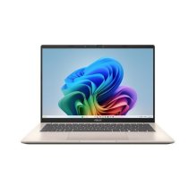 Asus Vivobook 14 X1407QA-LY045W | Platinum Gold | 14 " | IPS | WUXGA | 1920 x 1200 pixels | Anti-glare | Snapdragon X | X1 26 100 | 16 GB | LPDDR5X | Solid-state drive capacity 512 GB | Qualcomm Adreno GPU | Windows 11 Home | 802.11ax | Bluetooth version