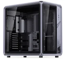 Jonsplus Bo400 Pc-gehuse, Midi-tower, Atx, Alu Frame, Tempered Glass Melns
