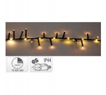 Ziemassvētku Gaismas ķede Gaismas 710 Led Silts Balts