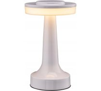 Lampa Galda Led Balta Bezvadu 3 Režīmi świecenia Vilde 21x12 Cm