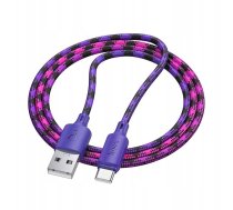 Kabelis Usb A Do Usb C Hoco 3a 1 M X116 Gradient Violets