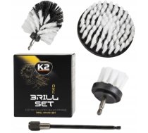 K2 Komplekts Birstes Skrūvgriežu Brill Set Pro 3gab