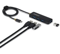 Hub Usb Startech 4-port Usb-c Hub Usb 3.0 5gbps Mini Kolektors Usb DARBINĀMS Z Magistrali Ar Kabeli 61cm Usb-c Do 4x Usb-a Splitter