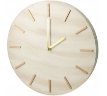 Home Styling Collection Minimalistyczny Pulkstenis Sienas Sum, raksts Marmurowy, ø 30 Cm