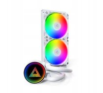 Dzesēšana Ūdens Montech Lightflow Argb 240 White Komplekts Aio