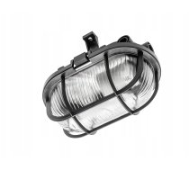 Lampa Griestu Gtv Gaismeklis Kanāla Sanguesa Kay E27 Max.40w Ac220-240v Ip44 Abs/Stikls Melna Os-kay060-10