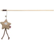 Makšķere Ar Zvaigzni, Rotaļlieta, Kaķu, Plīša/koks, 38 Cm, Z Kocimiętką