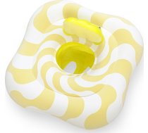 Bestway 32298 Sēdeklis Peldēšanas Mācību Kvadrāts Swim Safer Comfort Plush Zółte Fale 76cm X 76cm